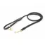 Shires Digby and Fox Rolled Leather Dog Lead - Black